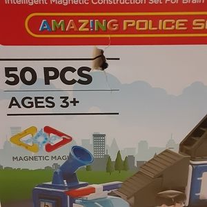 Magformers 50 Piece Amazing Police
